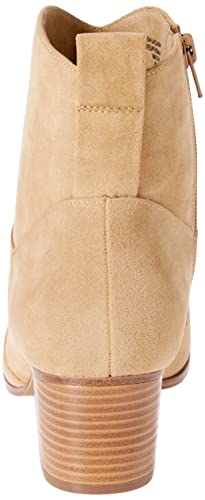 Amazon Essentials Women's Western Ankle Boots with Stacked Heel