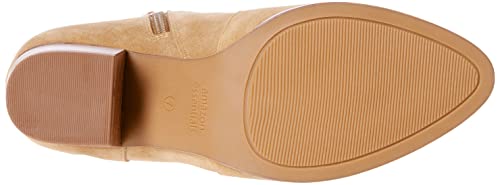 Amazon Essentials Women's Western Ankle Boots with Stacked Heel