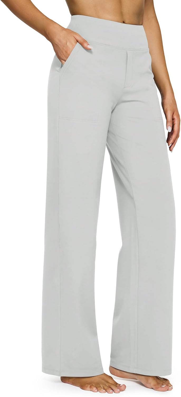 G4Free Women's Wide Leg Yoga Pants