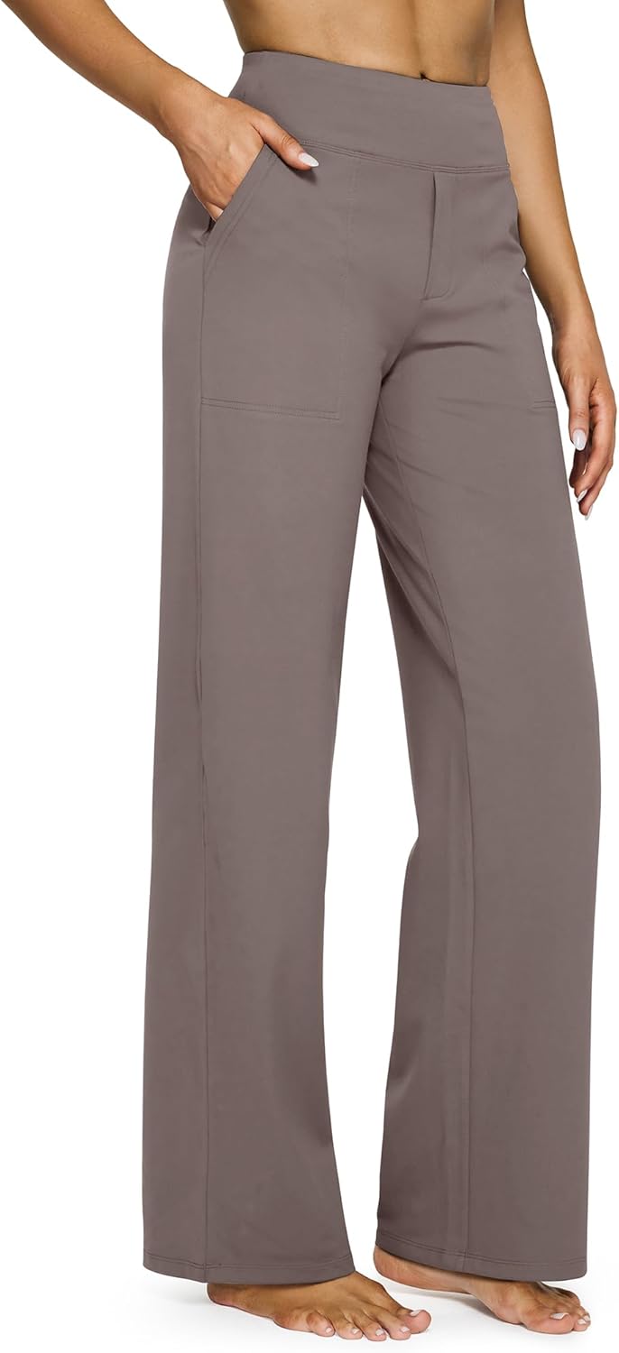 G4Free Women's Wide Leg Yoga Pants