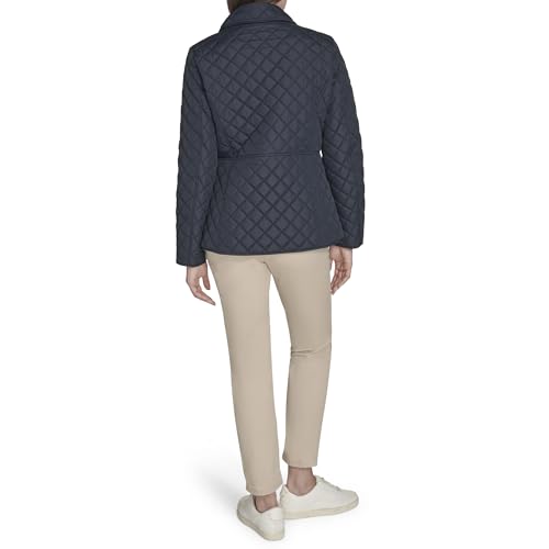 Tommy Hilfiger Women's Zip Up Long Sleeve Quilted Jacket