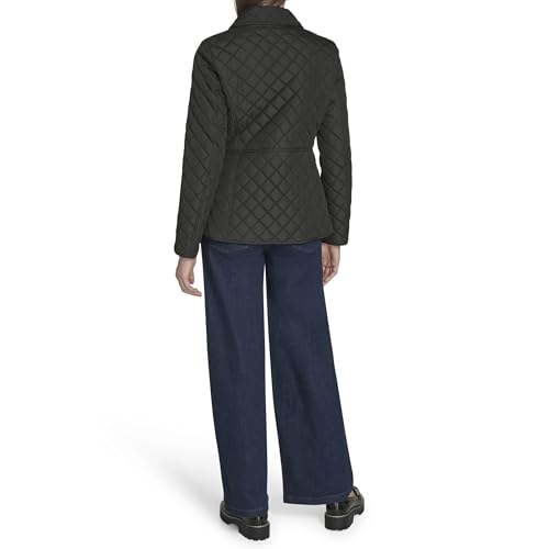 Tommy Hilfiger Women's Zip Up Long Sleeve Quilted Jacket