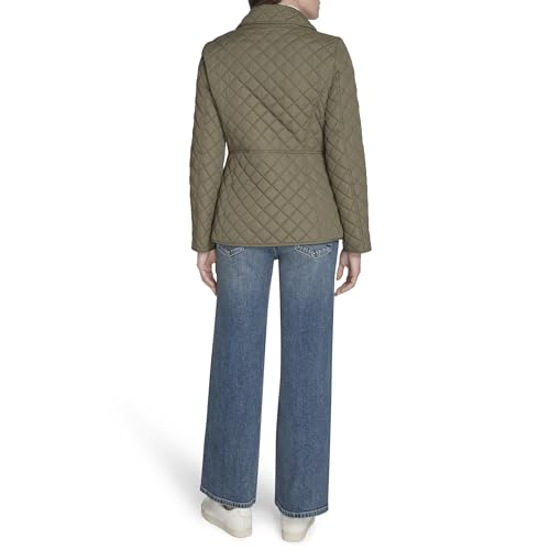 Tommy Hilfiger Women's Zip Up Long Sleeve Quilted Jacket