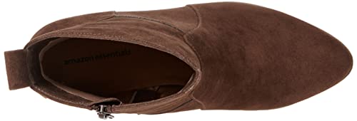 Amazon Essentials Women's Western Ankle Boots with Stacked Heel