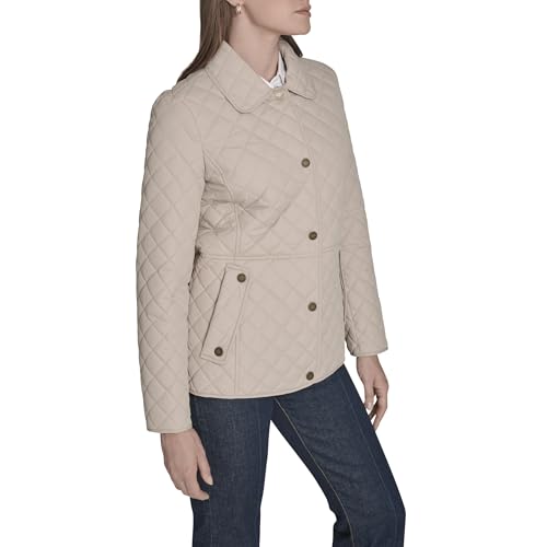 Tommy Hilfiger Women's Zip Up Long Sleeve Quilted Jacket