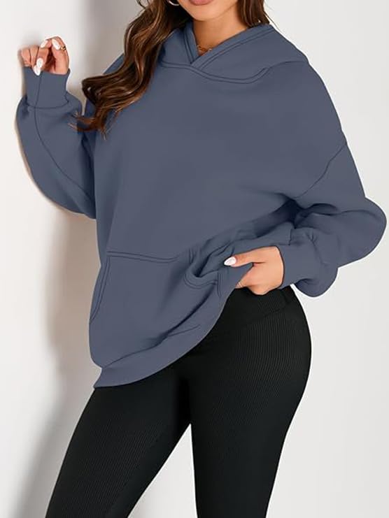 Hoodies for Women Oversized Trendy Sweatshirts Pullover Fleece Long Sleeve Sweaters Winter Outfits Y2k Clothes