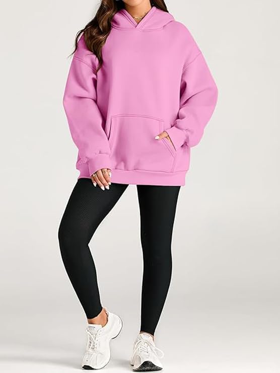 Hoodies for Women Oversized Trendy Sweatshirts Pullover Fleece Long Sleeve Sweaters Winter Outfits Y2k Clothes