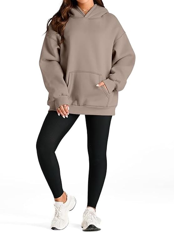 Hoodies for Women Oversized Trendy Sweatshirts Pullover Fleece Long Sleeve Sweaters Winter Outfits Y2k Clothes