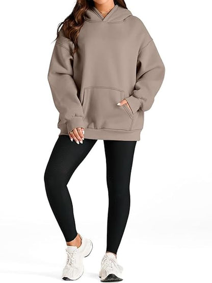 Hoodies for Women Oversized Trendy Sweatshirts Pullover Fleece Long Sleeve Sweaters Winter Outfits Y2k Clothes