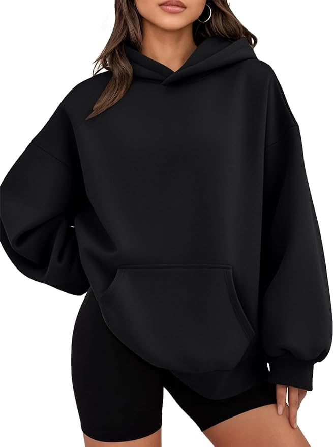 Hoodies for Women Oversized Trendy Sweatshirts Pullover Fleece Long Sleeve Sweaters Winter Outfits Y2k Clothes