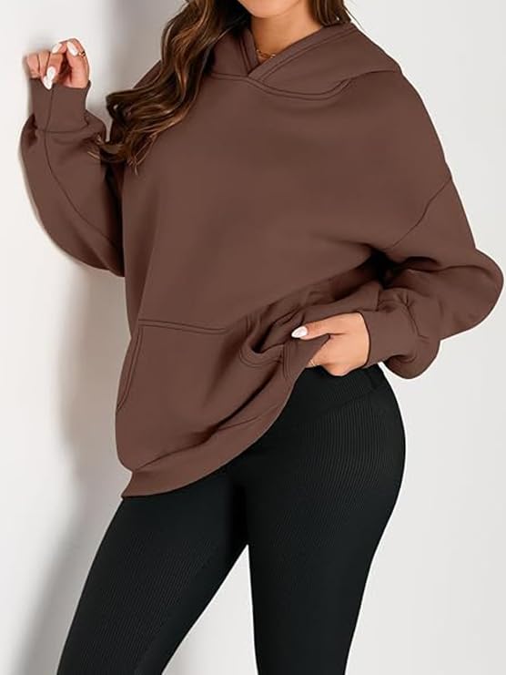 Hoodies for Women Oversized Trendy Sweatshirts Pullover Fleece Long Sleeve Sweaters Winter Outfits Y2k Clothes