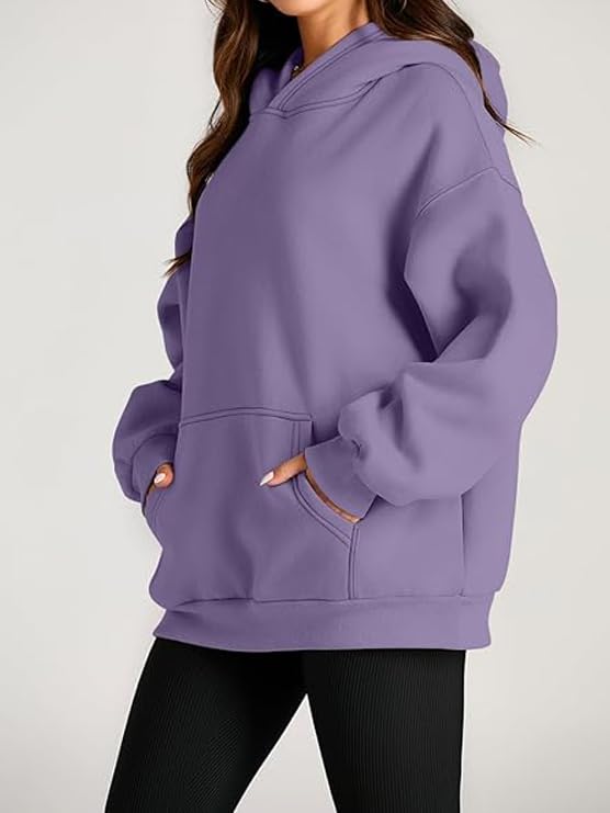 Hoodies for Women Oversized Trendy Sweatshirts Pullover Fleece Long Sleeve Sweaters Winter Outfits Y2k Clothes
