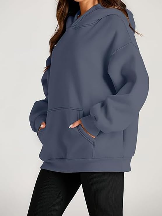 Hoodies for Women Oversized Trendy Sweatshirts Pullover Fleece Long Sleeve Sweaters Winter Outfits Y2k Clothes