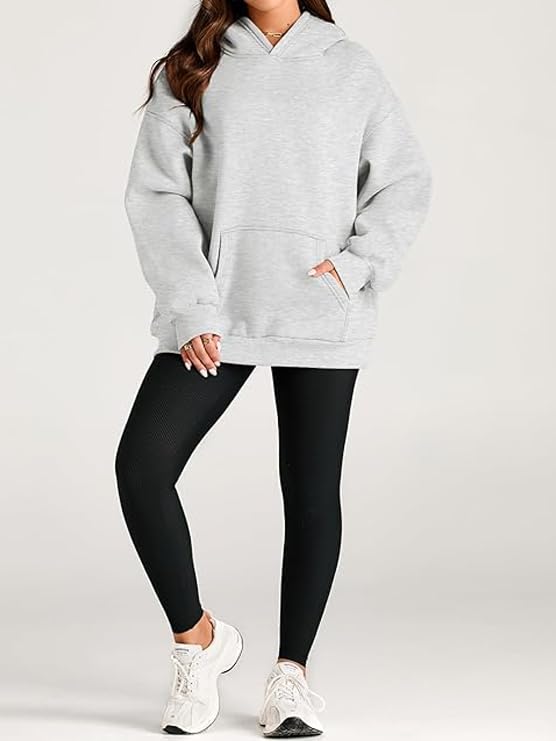 Hoodies for Women Oversized Trendy Sweatshirts Pullover Fleece Long Sleeve Sweaters Winter Outfits Y2k Clothes