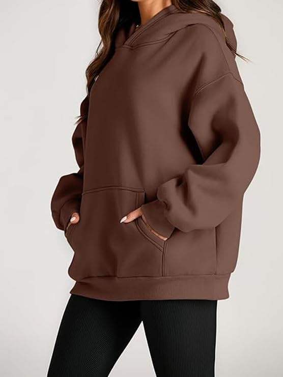 Hoodies for Women Oversized Trendy Sweatshirts Pullover Fleece Long Sleeve Sweaters Winter Outfits Y2k Clothes