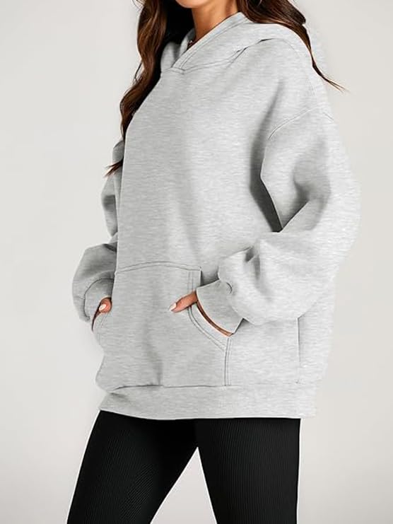 Hoodies for Women Oversized Trendy Sweatshirts Pullover Fleece Long Sleeve Sweaters Winter Outfits Y2k Clothes