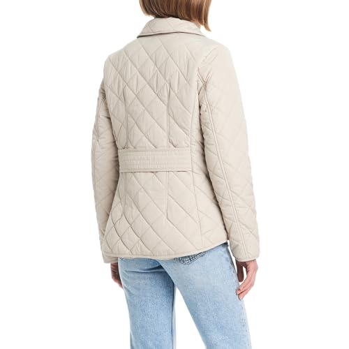 Jones New York Women's Ladies Lightweight Quilted Jacket with a Hood