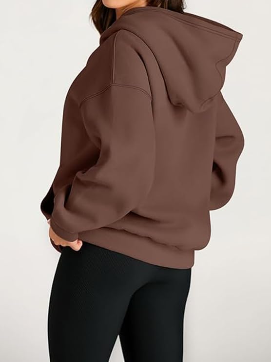 Hoodies for Women Oversized Trendy Sweatshirts Pullover Fleece Long Sleeve Sweaters Winter Outfits Y2k Clothes