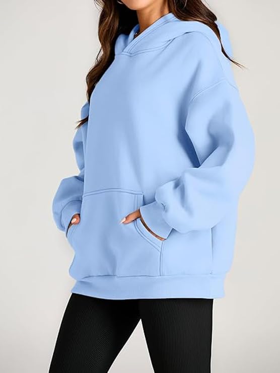 Hoodies for Women Oversized Trendy Sweatshirts Pullover Fleece Long Sleeve Sweaters Winter Outfits Y2k Clothes