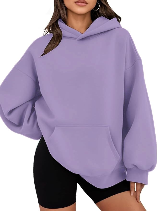 Hoodies for Women Oversized Trendy Sweatshirts Pullover Fleece Long Sleeve Sweaters Winter Outfits Y2k Clothes