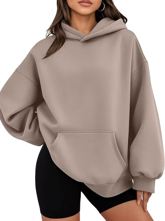 Hoodies for Women Oversized Trendy Sweatshirts Pullover Fleece Long Sleeve Sweaters Winter Outfits Y2k Clothes