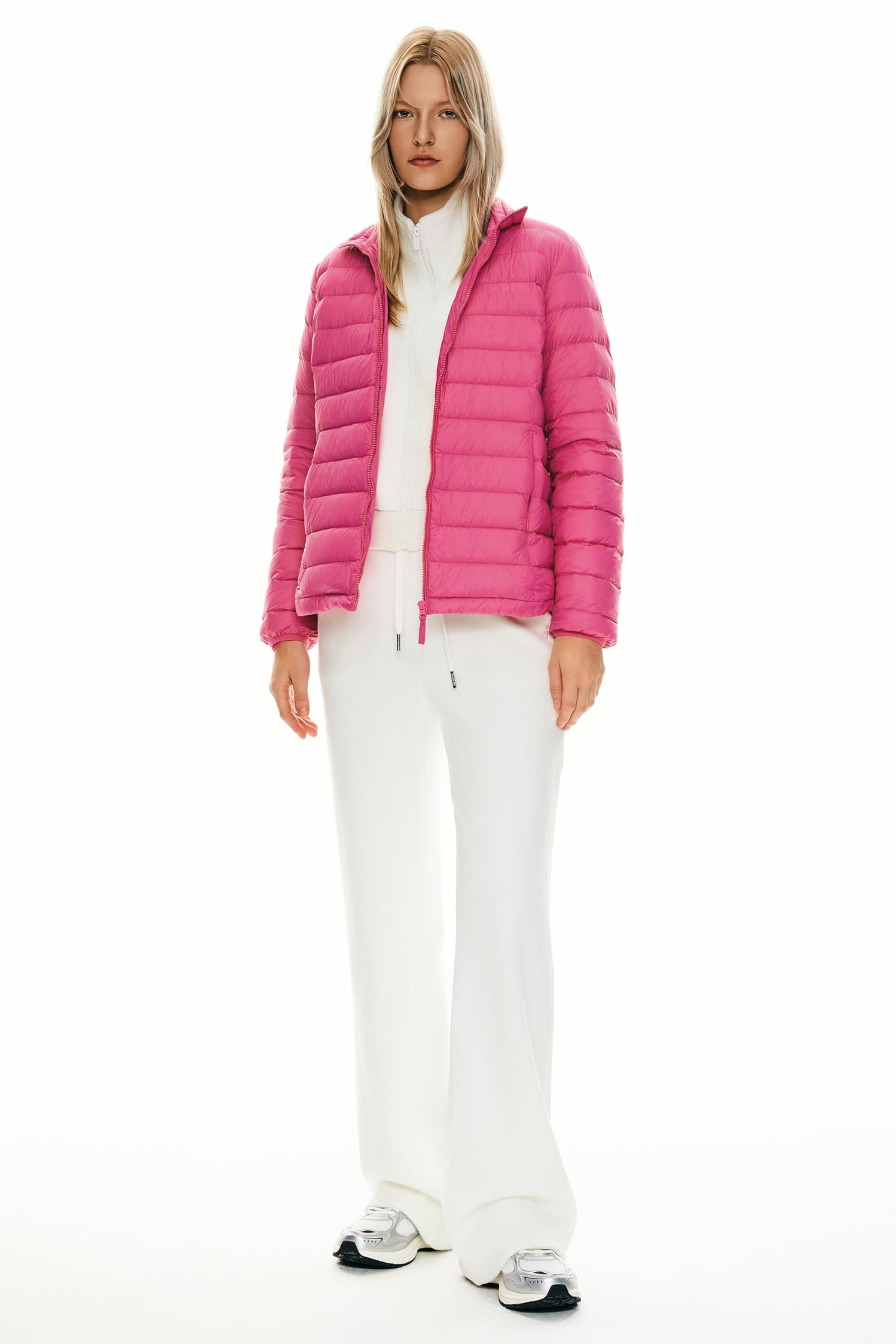 Orolay Women's Lightweight Packable Down Jacket Quilted Puffer Coat with Stand Collar