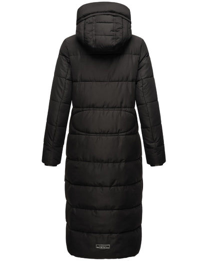 Long Fall & Winter Coat for Women | Detachable Hood | Quilted Women’s Calf-Length Jacket | Nadeshikoo XVI XS-5XL