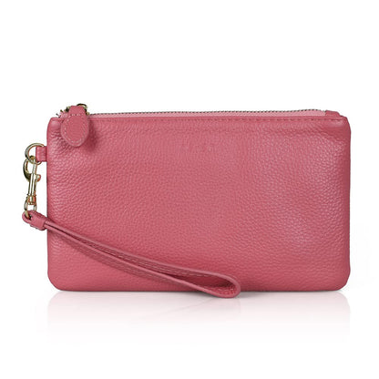 befen Genuine Leather Wristlet Clutch RFID Blocking Bag Cell Phone Wallet Purse Wristlet Wallet Purses and Handbags for Women