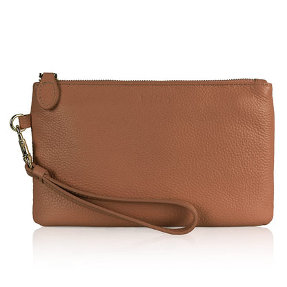 befen Genuine Leather Wristlet Clutch RFID Blocking Bag Cell Phone Wallet Purse Wristlet Wallet Purses and Handbags for Women