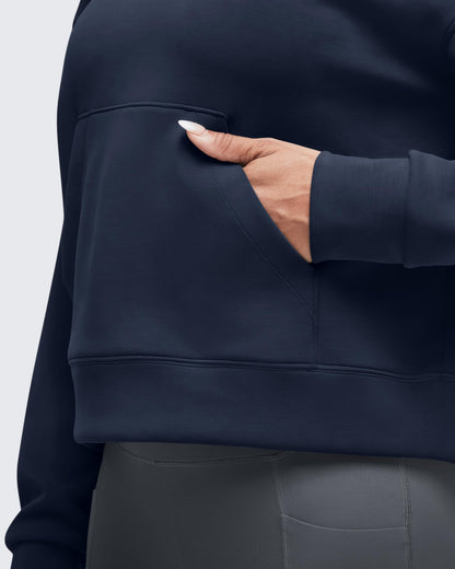 G4Free Smoofit Modal Soft Women's Fashion Hoodies Casual Pullover Long Sleeve Sweatshirts with Kangaroo Pocket