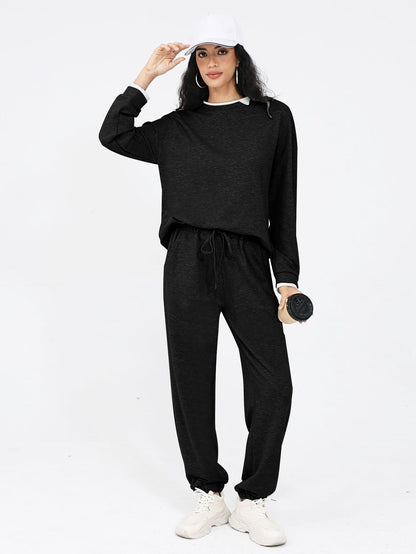 ETCYY NEW Lounge Sets for Women Two Piece Outfits Sweatsuits Sets Long Pant Loungewear Workout Athletic Tracksuits
