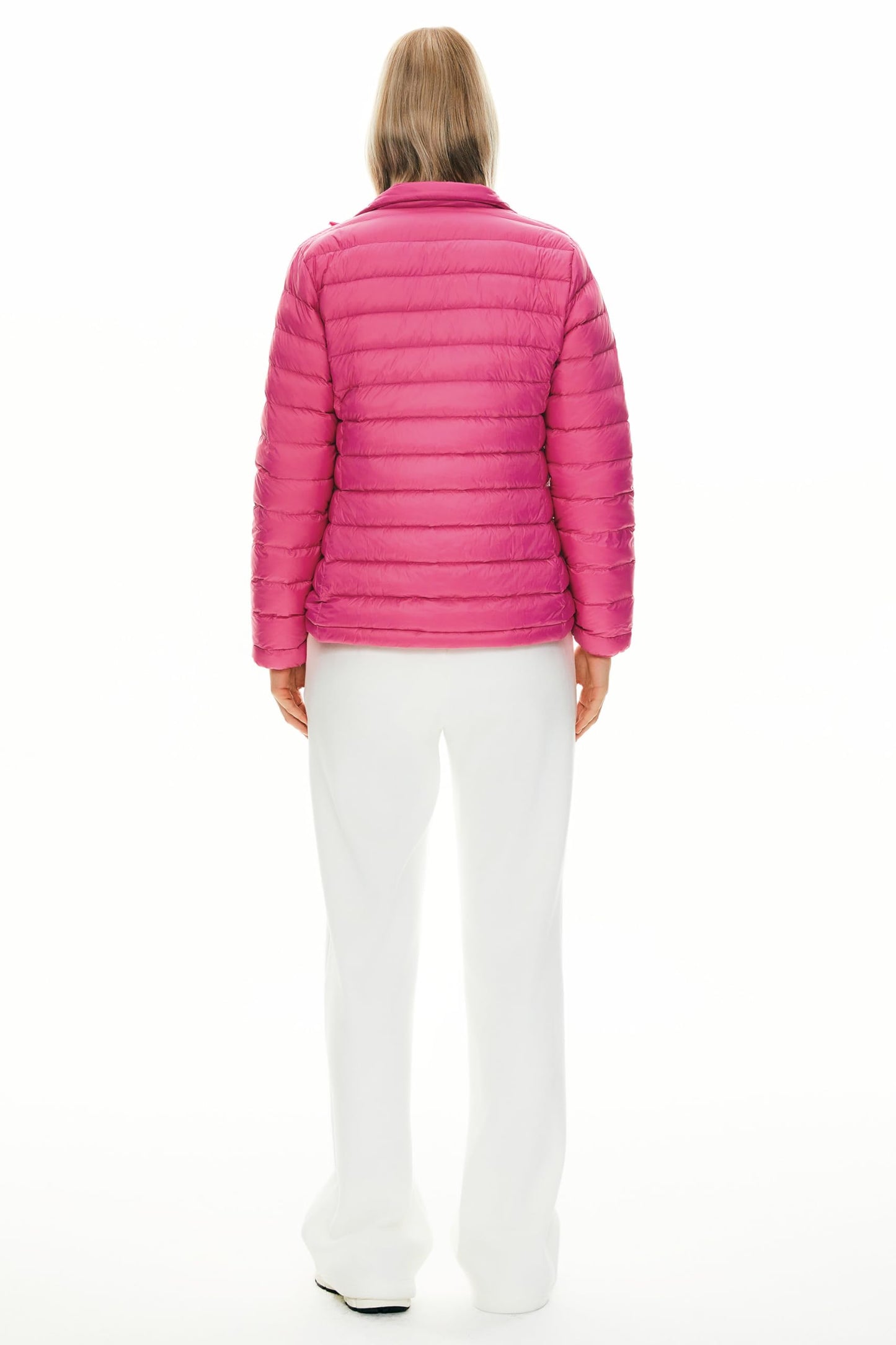 Orolay Women's Lightweight Packable Down Jacket Quilted Puffer Coat with Stand Collar