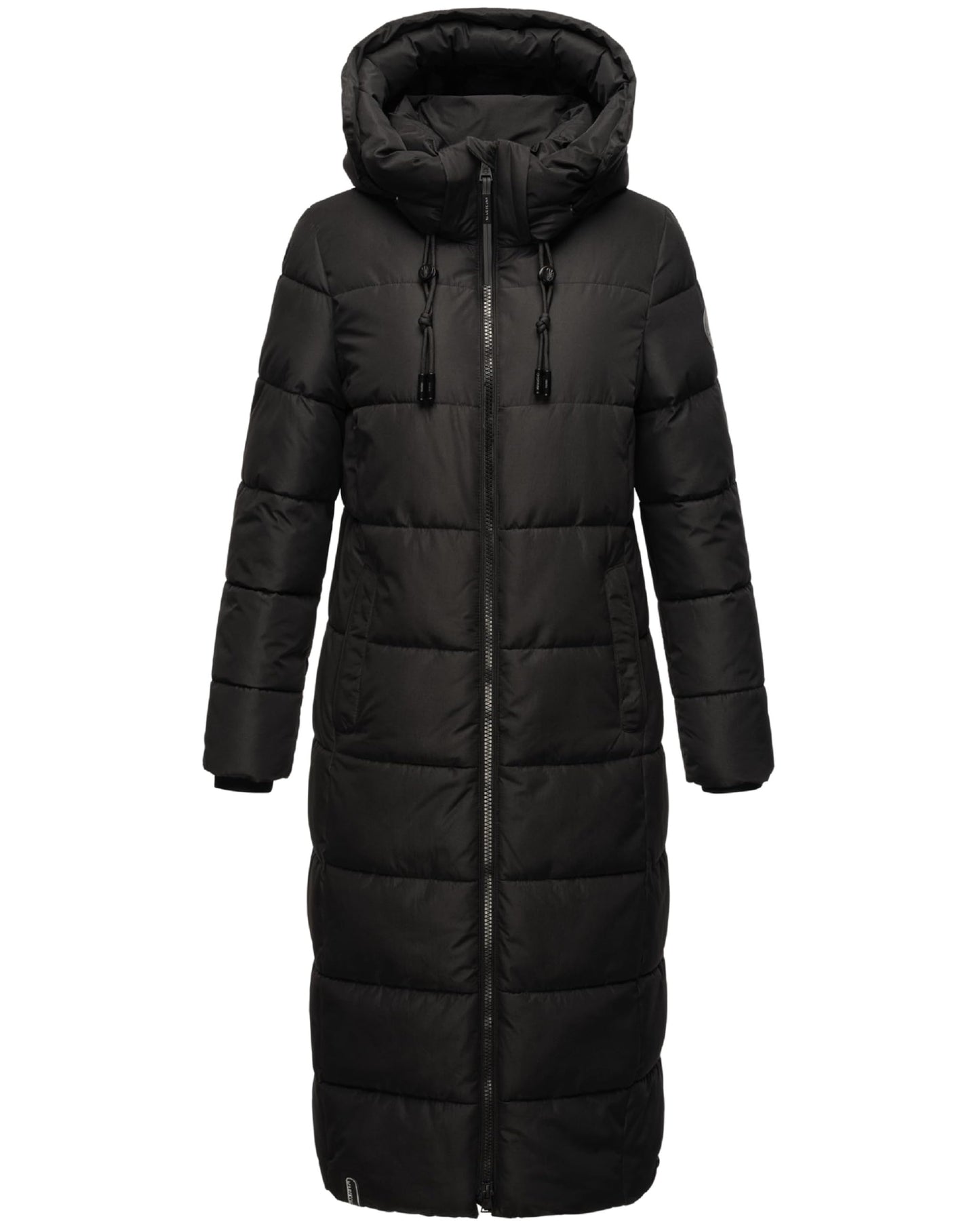 Long Fall & Winter Coat for Women | Detachable Hood | Quilted Women’s Calf-Length Jacket | Nadeshikoo XVI XS-5XL