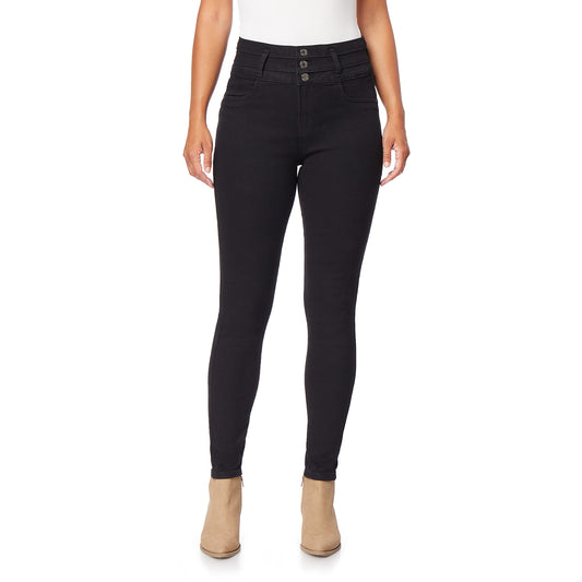 Angels Forever Young Evershape Skinny Jeans For Women - Mid-rise, Figure Enhancing Stretch Denim