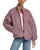 [BLANKNYC] Womens Luxury Clothing Tencel Drop Shoulder Quilted Jacket