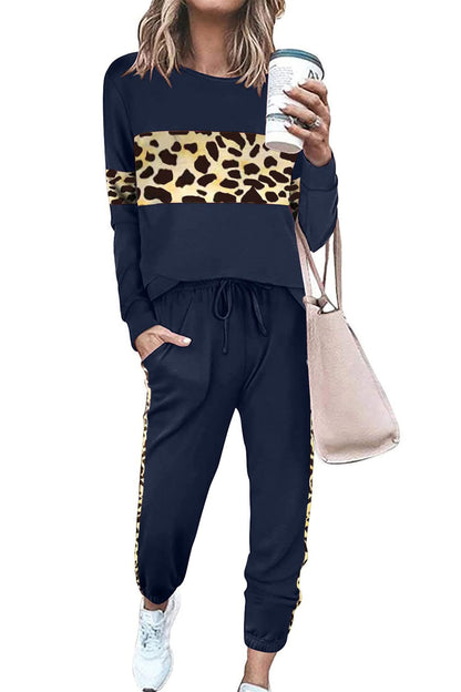 PRETTYGARDEN Womens 2 Piece Sets 2025 Long Sleeve Tops High Waisted Sweatpants Lounge Set Fall Fashion Travel Outfits