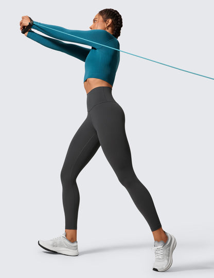 CRZ YOGA Womens Butterlift High Waisted Workout Leggings 25" - Pilates Gym Athletic Yoga Pants Buttery Soft