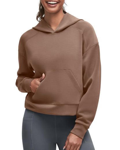G4Free Smoofit Modal Soft Women's Fashion Hoodies Casual Pullover Long Sleeve Sweatshirts with Kangaroo Pocket