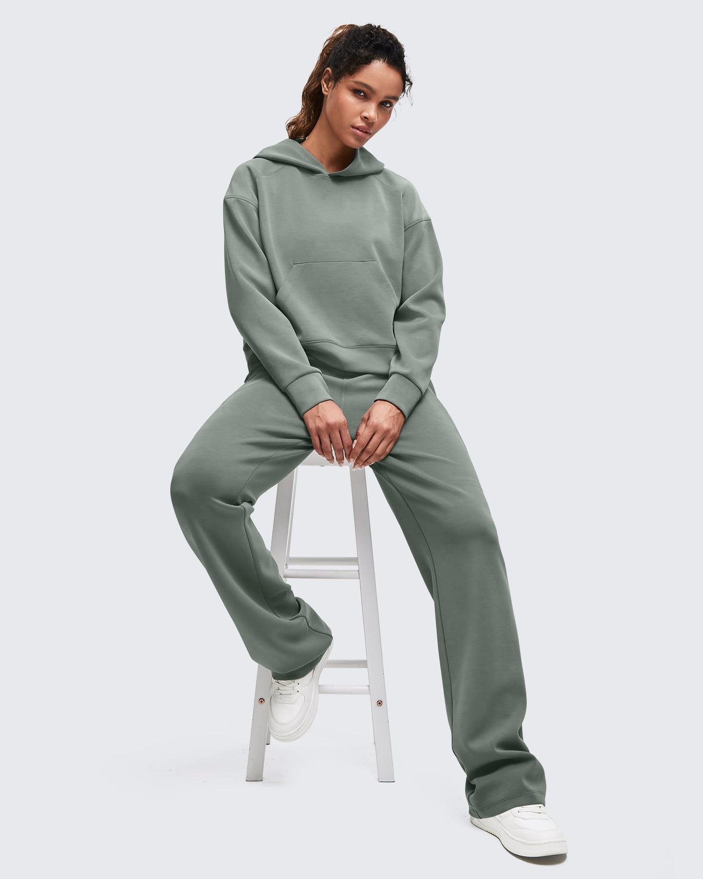 G4Free Smoofit Modal Soft Women's Fashion Hoodies Casual Pullover Long Sleeve Sweatshirts with Kangaroo Pocket