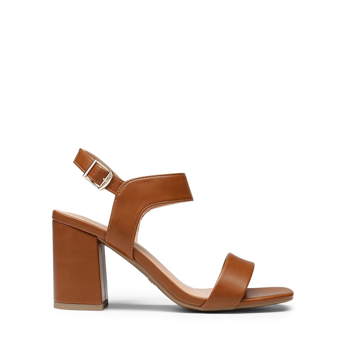 DREAM PAIRS Women's High Chunky Heels Square Toe Block Ankle Strap Dress Comfort Sandals