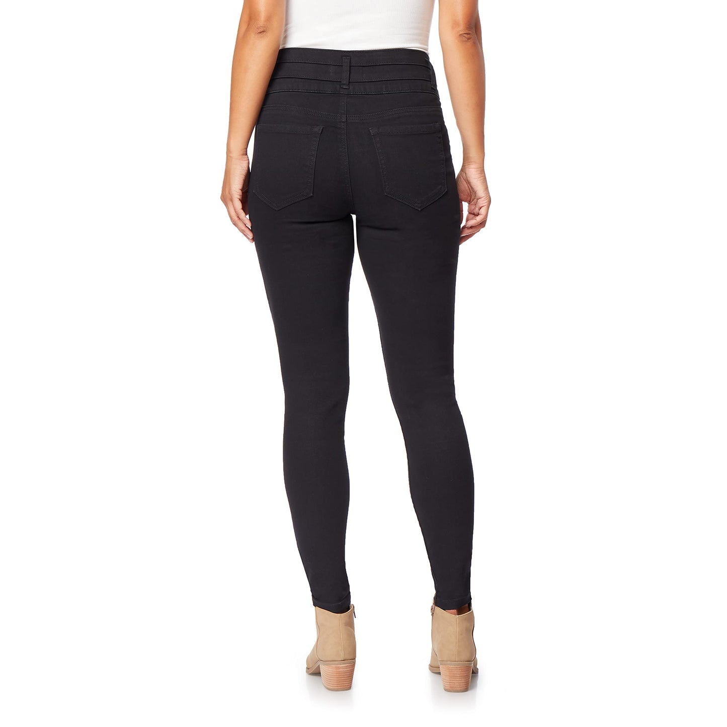 Angels Forever Young Evershape Skinny Jeans For Women - Mid-rise, Figure Enhancing Stretch Denim