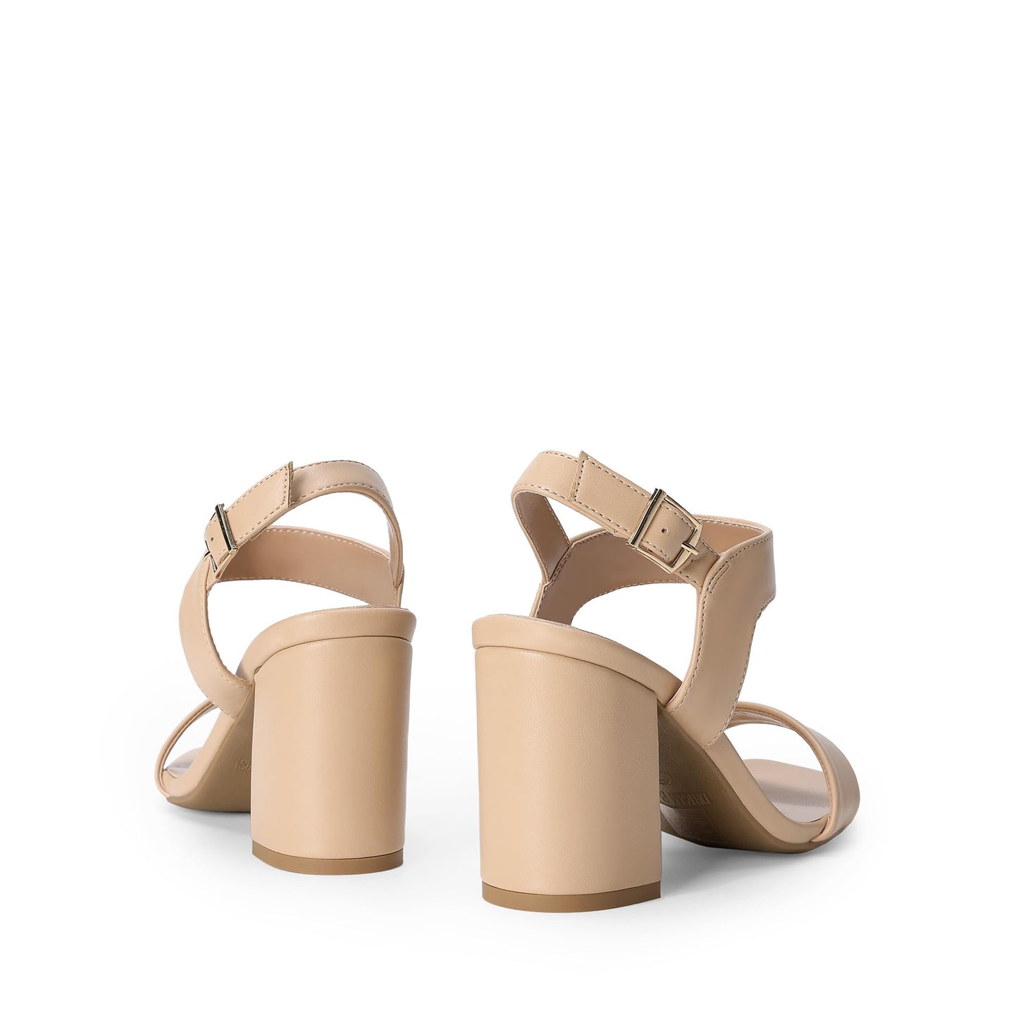 DREAM PAIRS Women's High Chunky Heels Square Toe Block Ankle Strap Dress Comfort Sandals