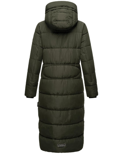 Long Fall & Winter Coat for Women | Detachable Hood | Quilted Women’s Calf-Length Jacket | Nadeshikoo XVI XS-5XL