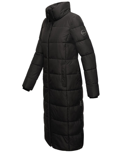 Long Fall & Winter Coat for Women | Detachable Hood | Quilted Women’s Calf-Length Jacket | Nadeshikoo XVI XS-5XL