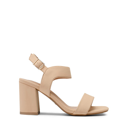 DREAM PAIRS Women's High Chunky Heels Square Toe Block Ankle Strap Dress Comfort Sandals
