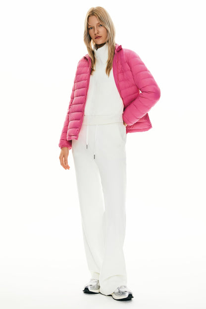 Orolay Women's Lightweight Packable Down Jacket Quilted Puffer Coat with Stand Collar