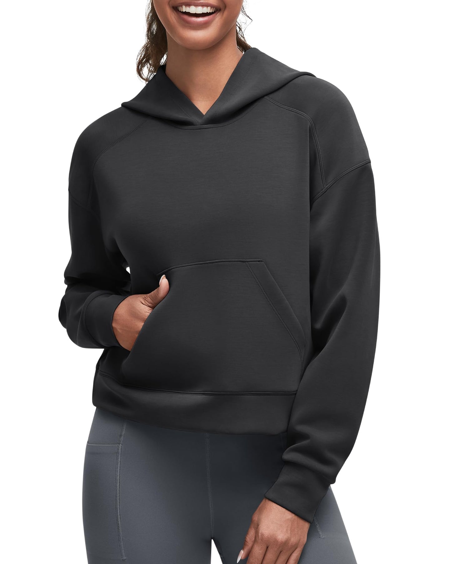 G4Free Smoofit Modal Soft Women's Fashion Hoodies Casual Pullover Long Sleeve Sweatshirts with Kangaroo Pocket