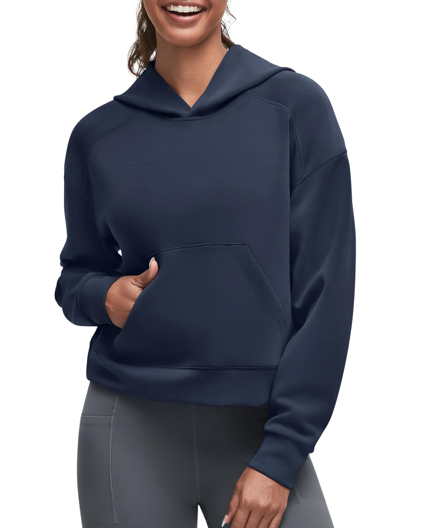 G4Free Smoofit Modal Soft Women's Fashion Hoodies Casual Pullover Long Sleeve Sweatshirts with Kangaroo Pocket