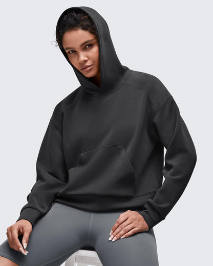 G4Free Smoofit Modal Soft Women's Fashion Hoodies Casual Pullover Long Sleeve Sweatshirts with Kangaroo Pocket