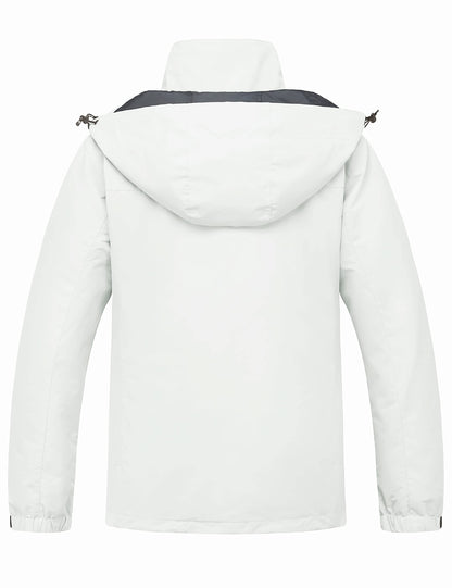 wantdo Women's 3 in 1 Waterproof Ski Jacket Windproof Winter Snow Coat Snowboarding Jackets Warm Raincoat